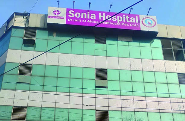 Ujala Cygnus Sonia Hospital, Nangloi