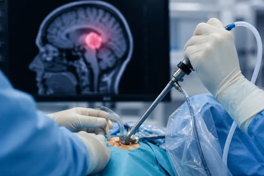 Historic Medical Milestone in Agra: Brain Tumor Removed Through a Tiny Key-Hole